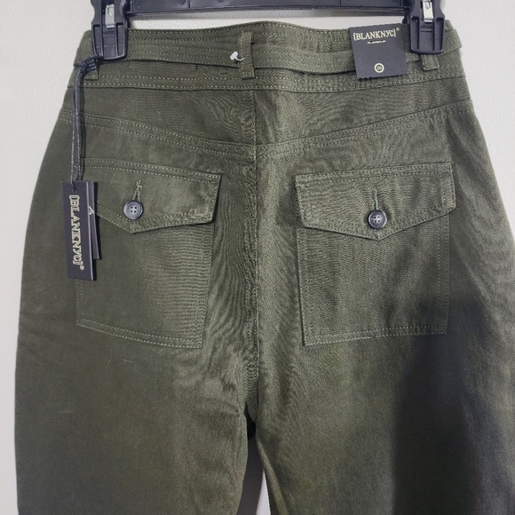 New Blank Nyc Hakuna Matata Olive High Waisted Jeans - Picture 7 of 9
